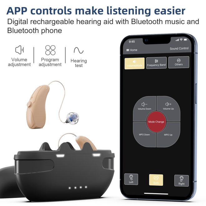 App control hearing aids